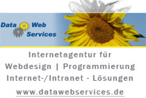 Webdesign: Data Web Services GmbH, www.datawebservices.de